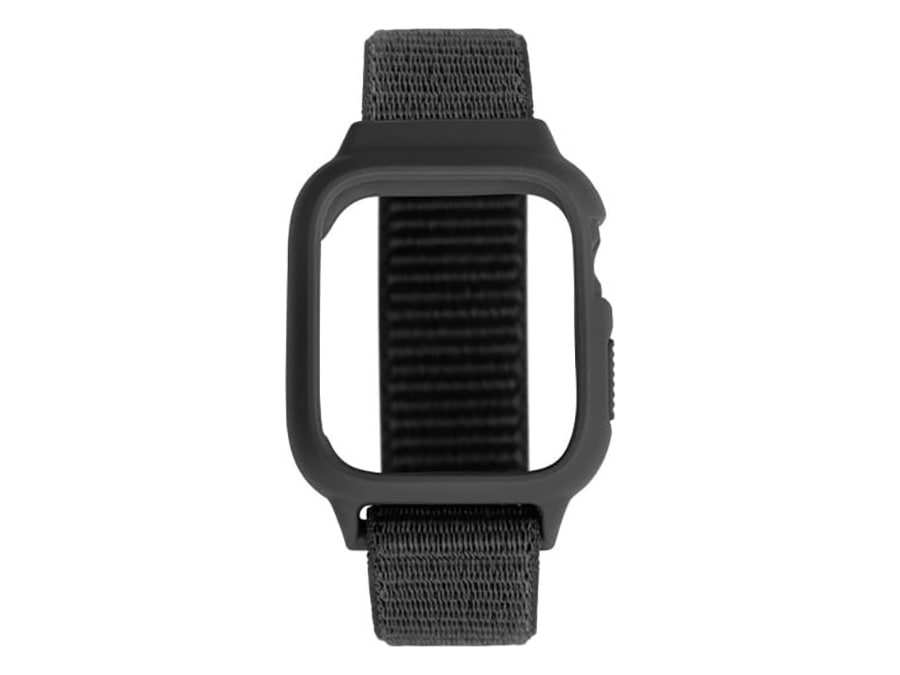 بند سیلیکونی اپل واچ سری 3/4/5 سایز 38/40 میلی متر پورودو Porodo iGuard Apple Watch 3/4/5 38/40mm Strap + ShockProof Case