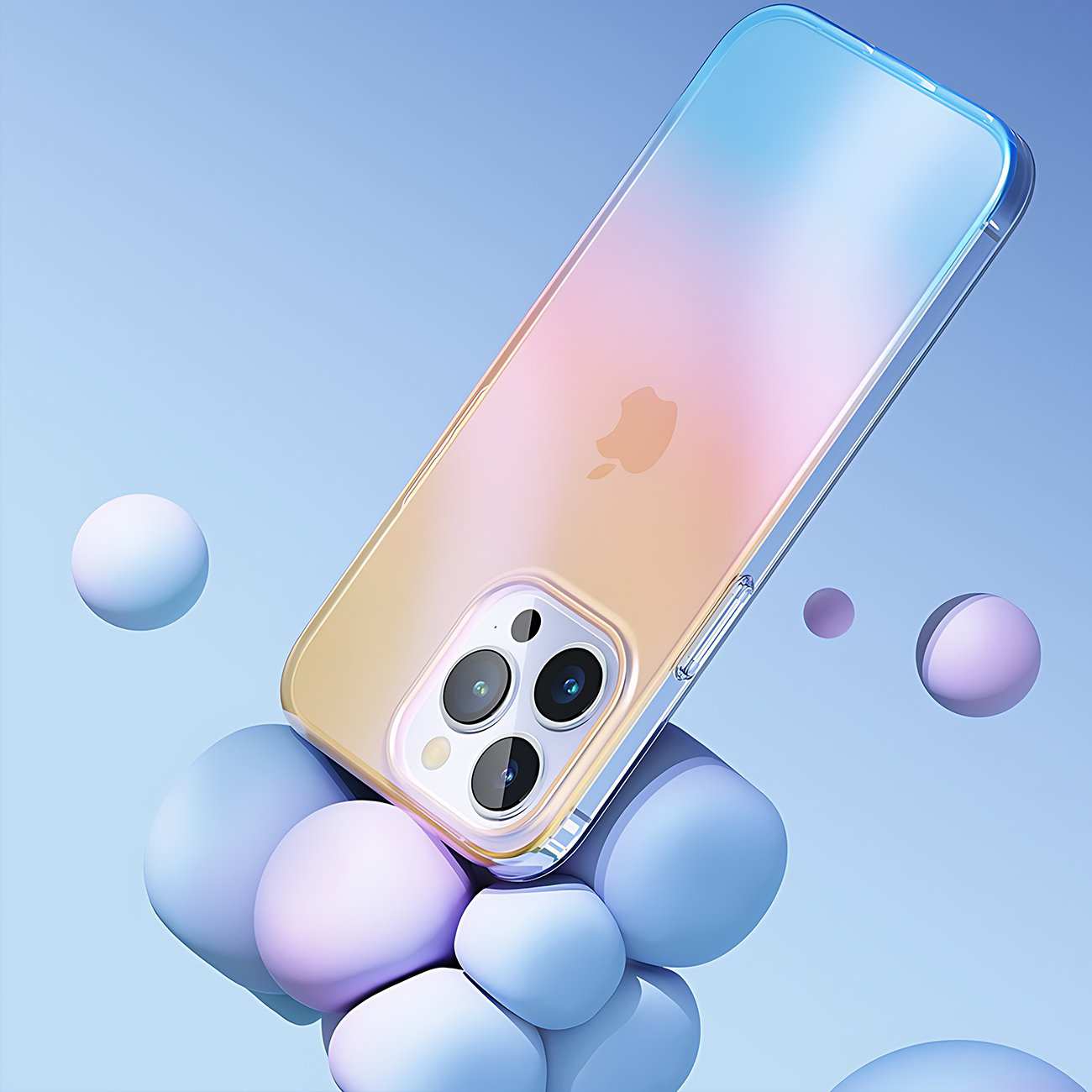 قاب نیمه شفاف براق آیفون 13 پرو راک RPC2254