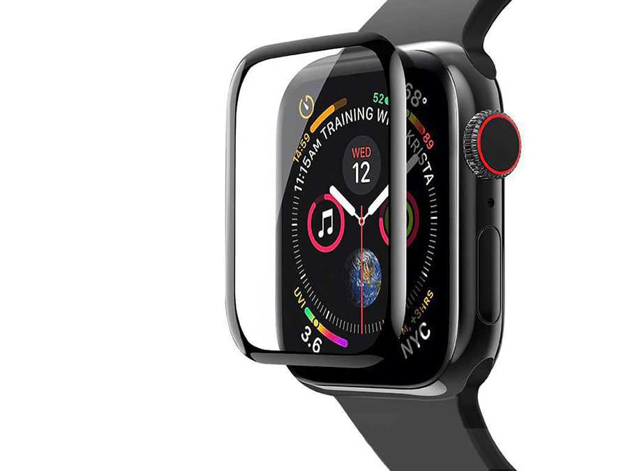 محافظ صفحه نمایش سرامیکی تمام صفحه اپل واچ Ceramic Protector Film Apple Watch 40mm