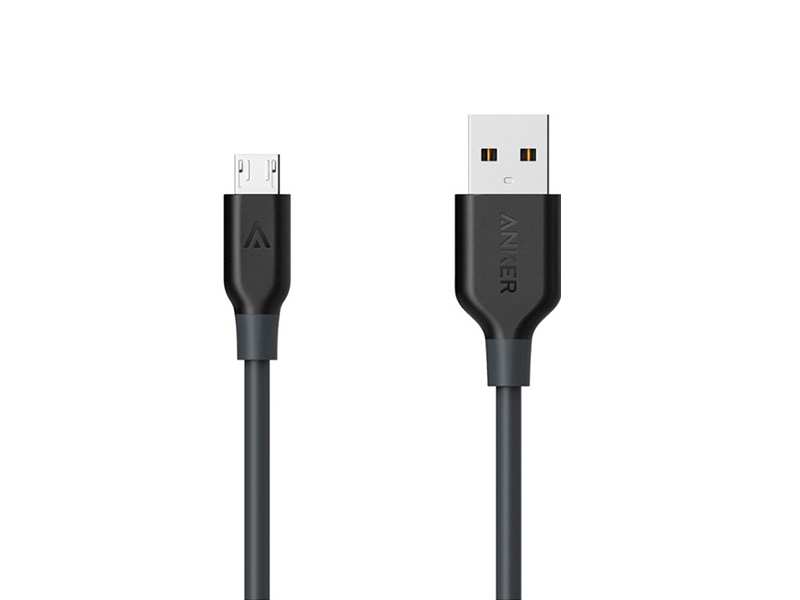 کابل شارژ و انتقال داده میکرو یو اس بی انکر Anker A8133H12 PowerLine 1.8m USB To MicroUSB Cable