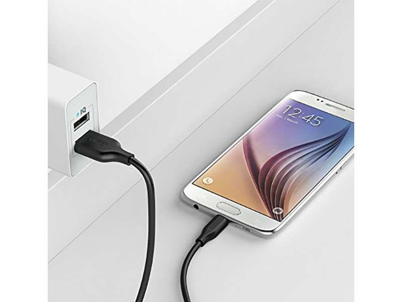 کابل شارژ و انتقال داده میکرو یو اس بی انکر Anker A8133H12 PowerLine 1.8m USB To MicroUSB Cable