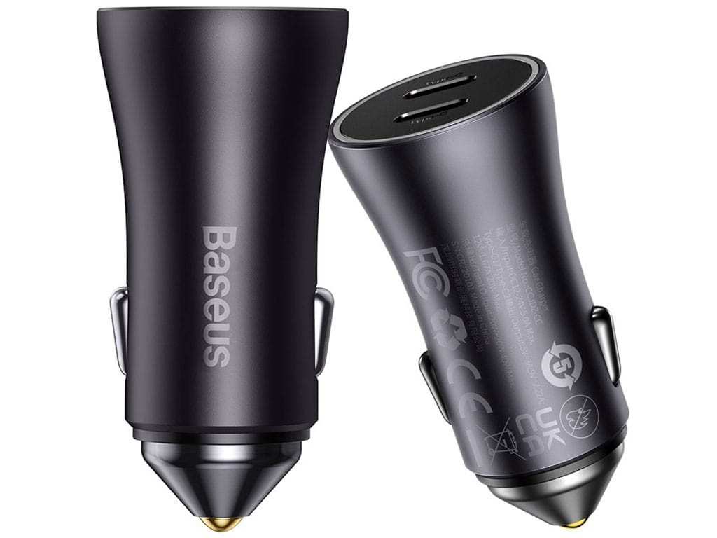 شارژر فندکی فست شارژ ماشین تایپسی 40 وات بیسوس GJP000013