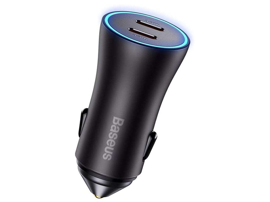 شارژر فندکی فست شارژ ماشین تایپسی 40 وات بیسوس GJP000013