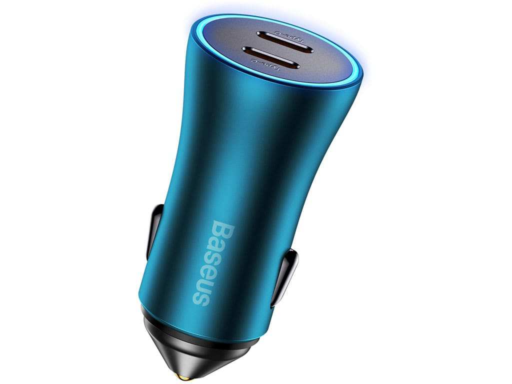 شارژر فندکی فست شارژ ماشین تایپسی 40 وات بیسوس GJP000013