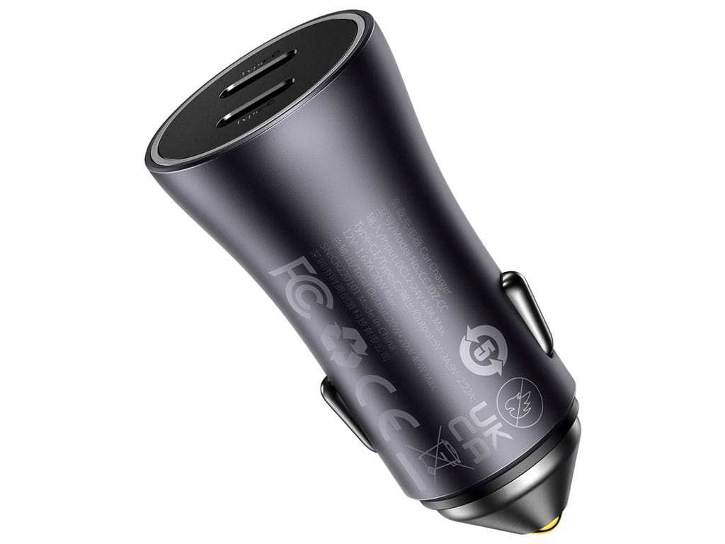 شارژر فندکی فست شارژ ماشین تایپسی 40 وات بیسوس GJP000013