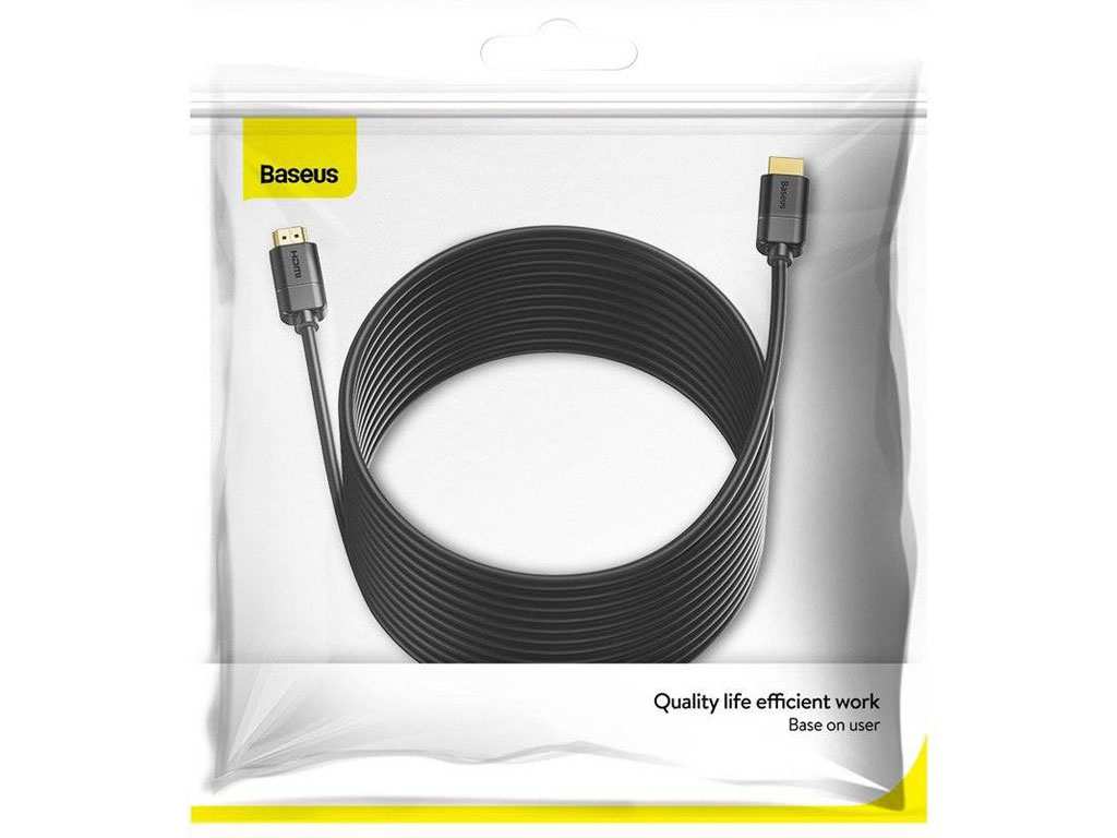 کابل اچدیامآی 8 متری بیسوس Baseus cable HDMI 4k 2.0 cable CAKGQ-E01