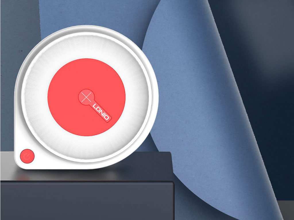 شارژر بیسیم 10 وات و چراغخواب الدنیو LDNIO wireless charger with LED Lamp AW001