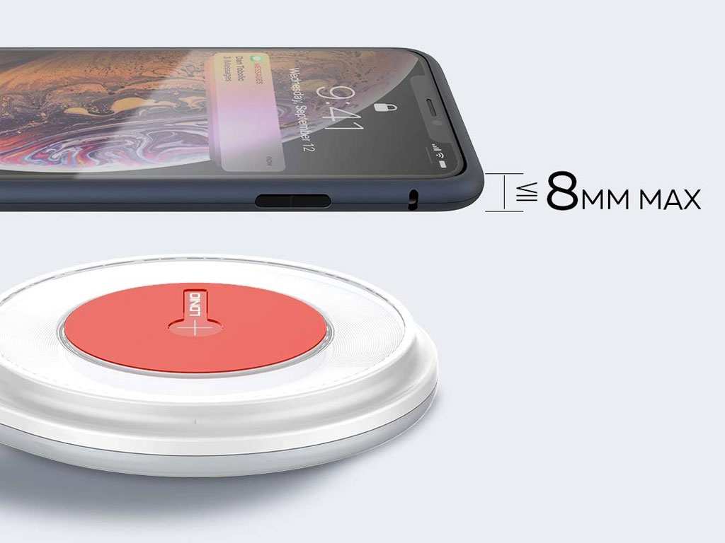 شارژر بیسیم 10 وات و چراغخواب الدنیو LDNIO wireless charger with LED Lamp AW001
