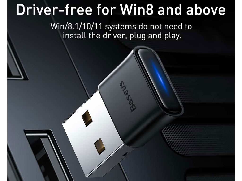 دانگل بلوتوث یواسبی بیسوس Baseus Bluetooth Receiver Adapter BA04 ZJBA000001