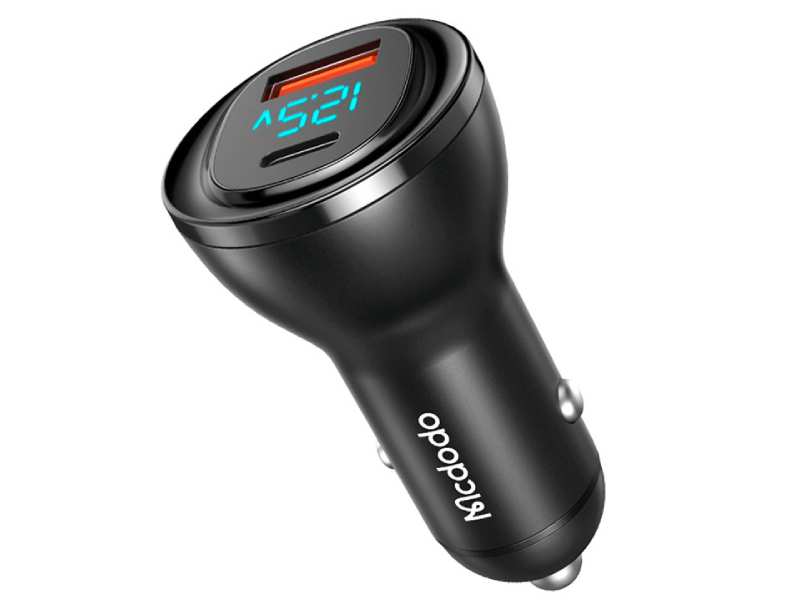 شارژر فندکی فست شارژ ماشین تایپسی 95 وات مکدودو CC-5670