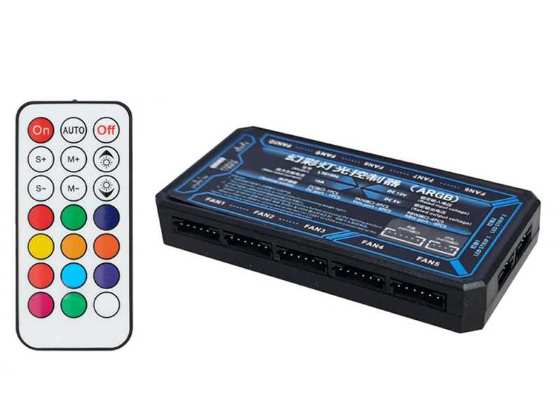 کنترل فن کیس اوریکو Orico CSF-KZ fan controller, RGB, remote control