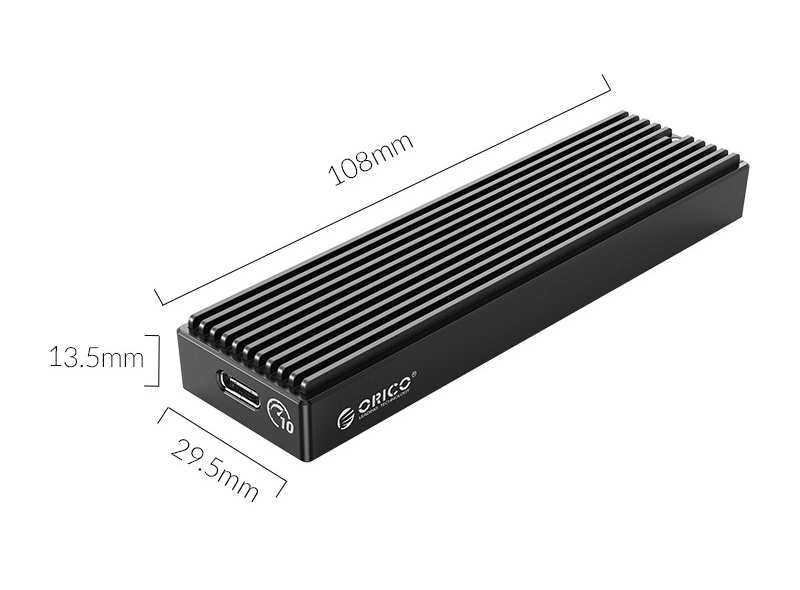 باکس هارد درایو نسل دو M2.0 NVMe اوریکو با سرعت 10 گیگابیت بر ثانیه ORICO-M2PV-C3 M.2 NVMe SSD Enclosure