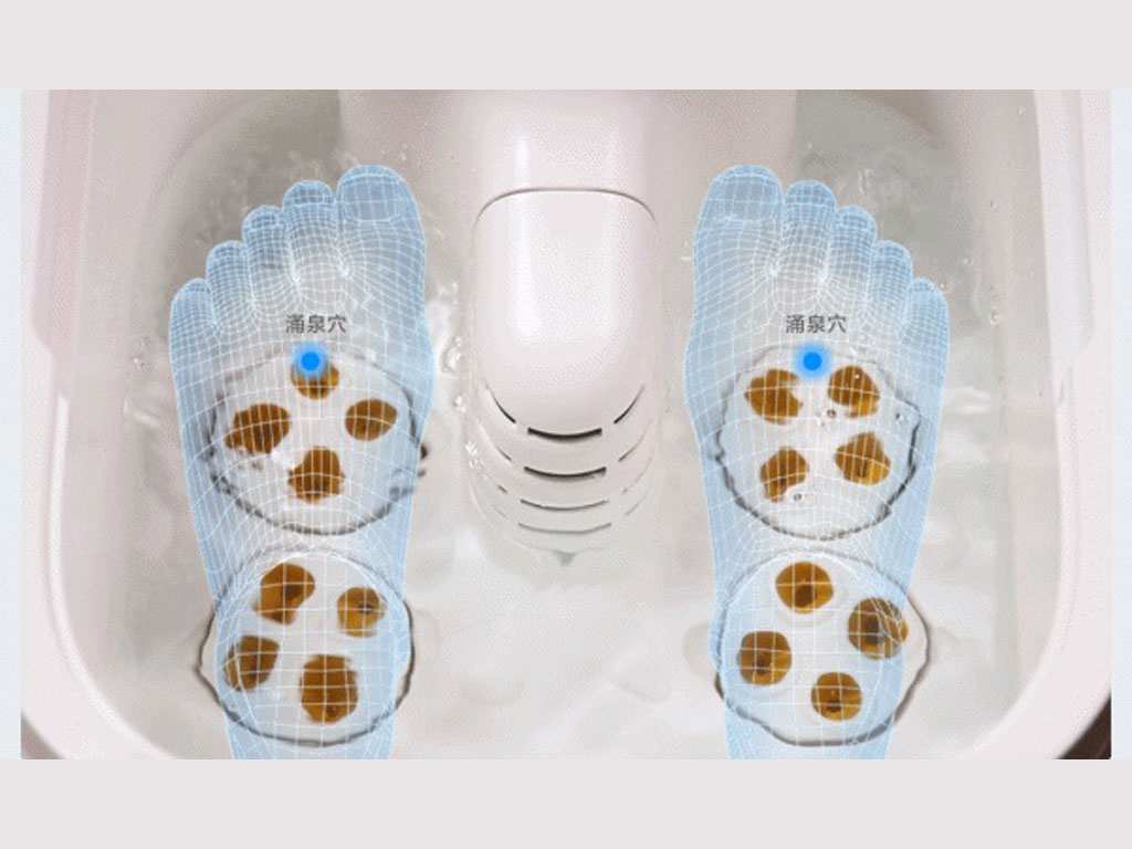 شستشو دهنده و ماساژور هوشمند پا شیائومی HITH Smart Foot Bath ZMZ-Q1 Upgrade