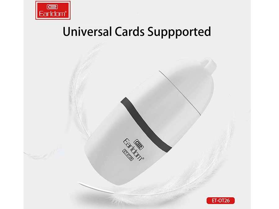 کارت خوان یو اس بی ارلدام Earldom Card reader Micro SD ET-OT26