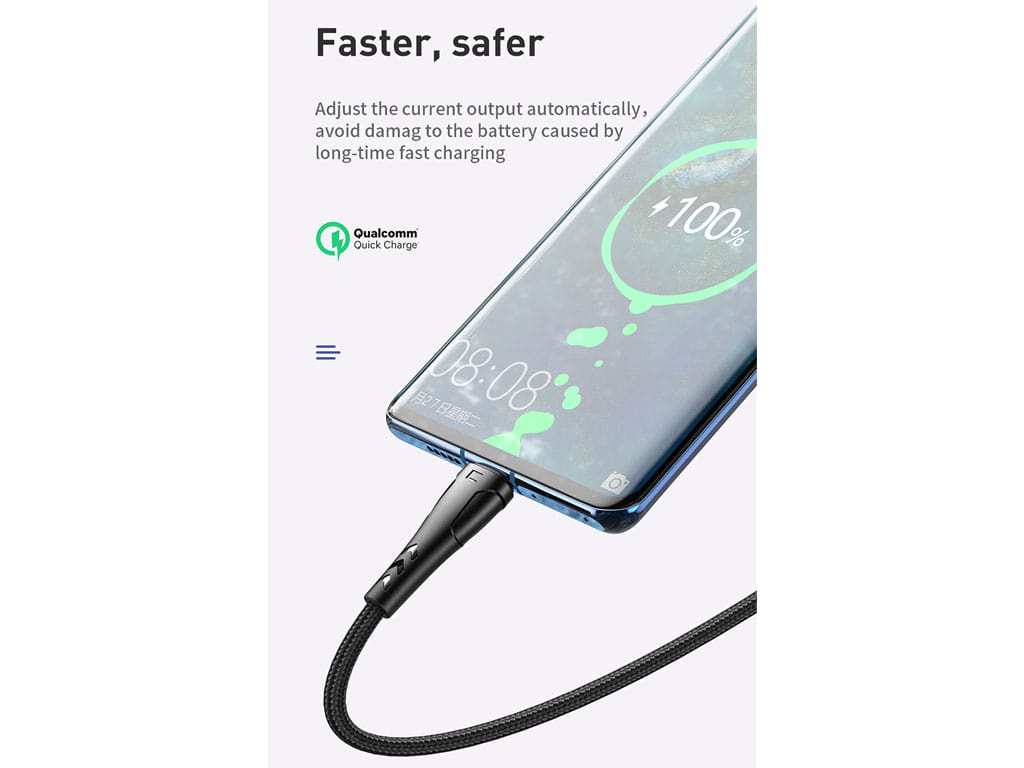 کابل شارژ سریع یواسبی به تایپسی 1.2 متری مکدودو MCDODO USB toType-C Cable 2.4A CA-746