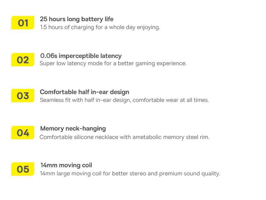 هندزفری بلوتوث گردنی بیسوس P1 Bowie NGPB000001