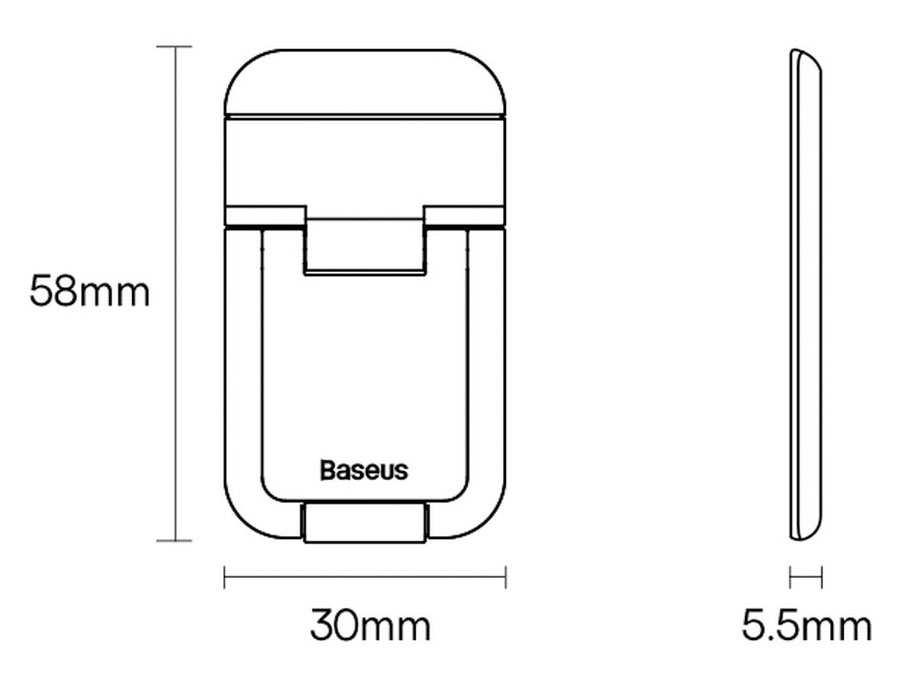 پایه نگهدارنده لپتاپ بیسوس Baseus laptop stand LUZC000012