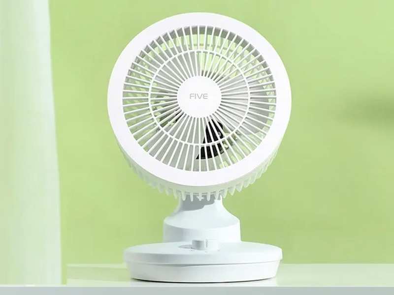 پنکه رومیزی شیائومی با قابلیت چرخش 120 درجه چپ و راست Xiaomi FIVE YSDFS001XD Air Circulation Fan-Desk Fan