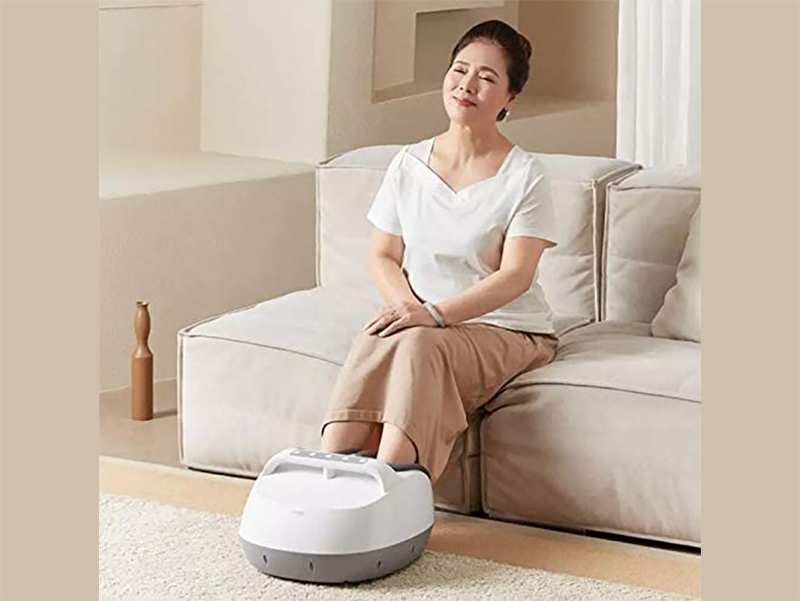 ماساژور پا قابل حمل شیائومی همراه با کمپرس داغ Xiaomi Leravan Foot Massager LJ-ZJ008