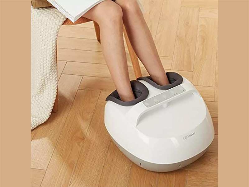 ماساژور پا قابل حمل شیائومی همراه با کمپرس داغ Xiaomi Leravan Foot Massager LJ-ZJ008