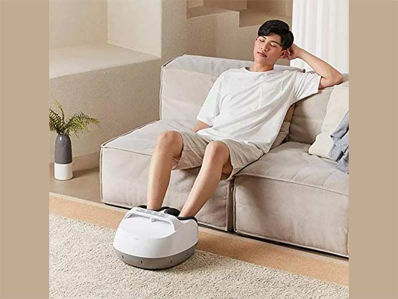 ماساژور پا قابل حمل شیائومی همراه با کمپرس داغ Xiaomi Leravan Foot Massager LJ-ZJ008