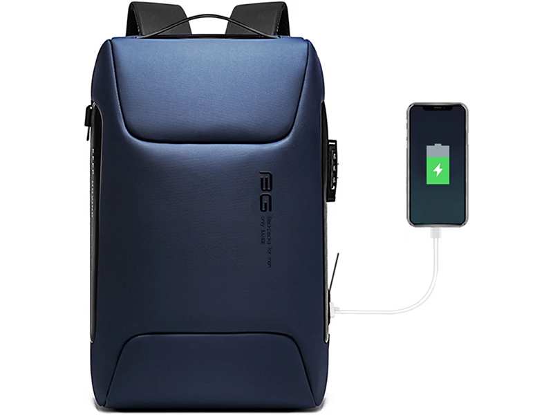 کوله پشتی حرفه ای ضد آب لپ تاپ 15.6 اینچ دارای پورت USB بنج BANGE BG-7216 Backpack 15.6 inch Laptop Waterproof