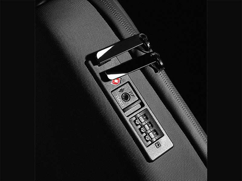 کوله پشتی مسافرتی طرح چمدان ضد سرقت لپ تاپ 15.6 اینچ بنج Bange BG-22092