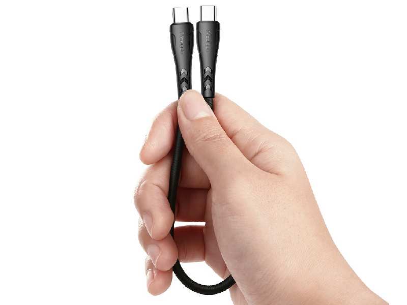 کابل تایپ سی به تایپ سی 60 وات سوپر فست شارژ مکدودو Mcdodo CA-7640 Type-C Fast Charging Cable 20cm