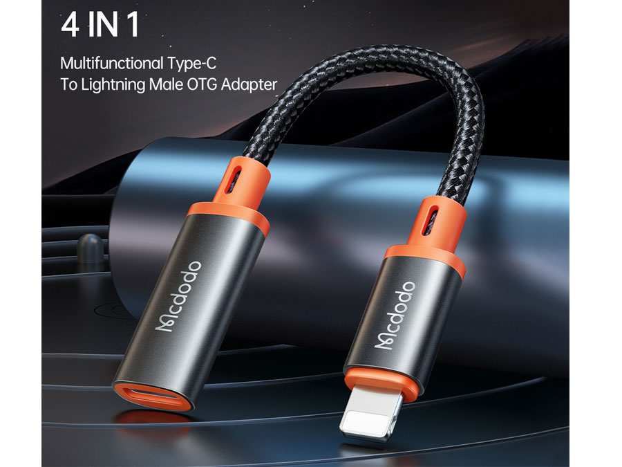 کابل تبدیل تایپسی به لایتنینگ مکدودو Mcdodo CA-144 Type-C To Lightning Convertor Cable