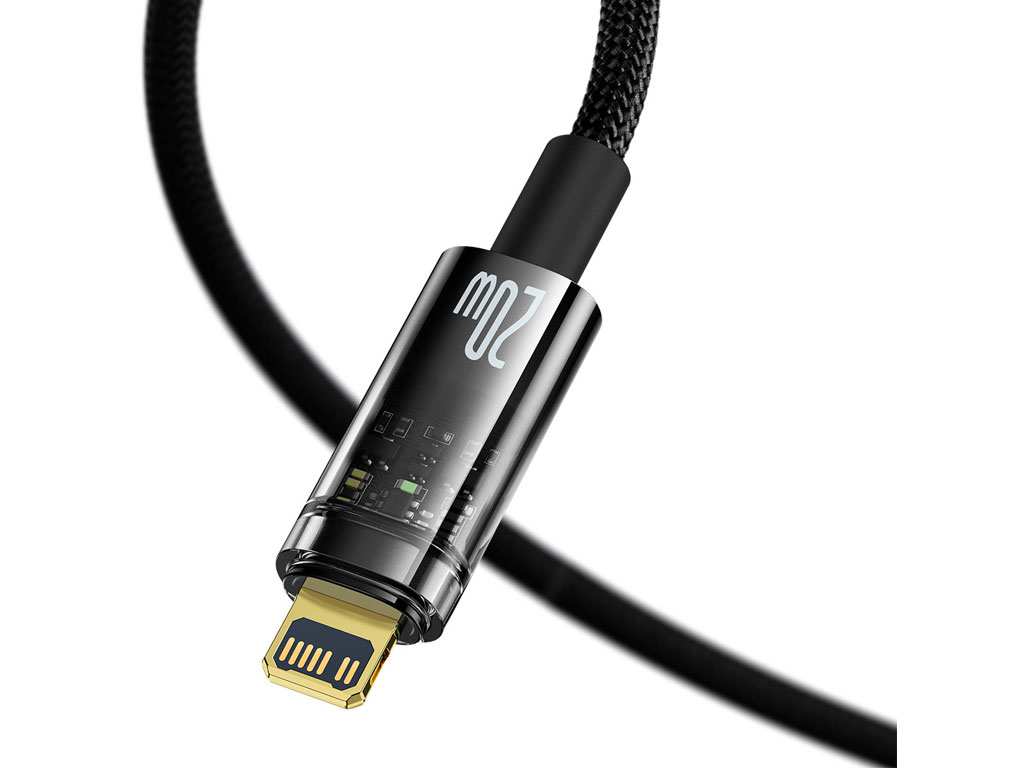 کابل شارژ تایپسی به لایتنینگ 20 وات بیسوس Baseus Lightning Cable 2m CATS000101