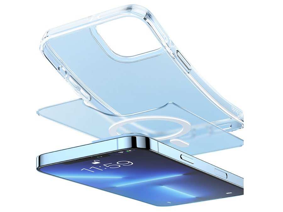 قاب مگسیف مخصوص گوشی آیفون 13 پرومکس مکدودو MCDODO Frosted Magsafe Phone Case PC-179