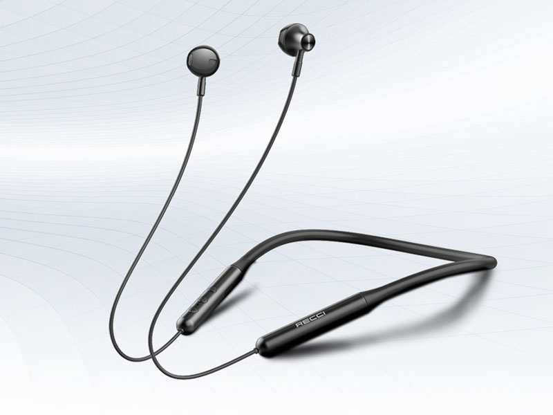 هندزفری بلوتوث گردنی رسی Recci Neck-band Sports REP-W16
