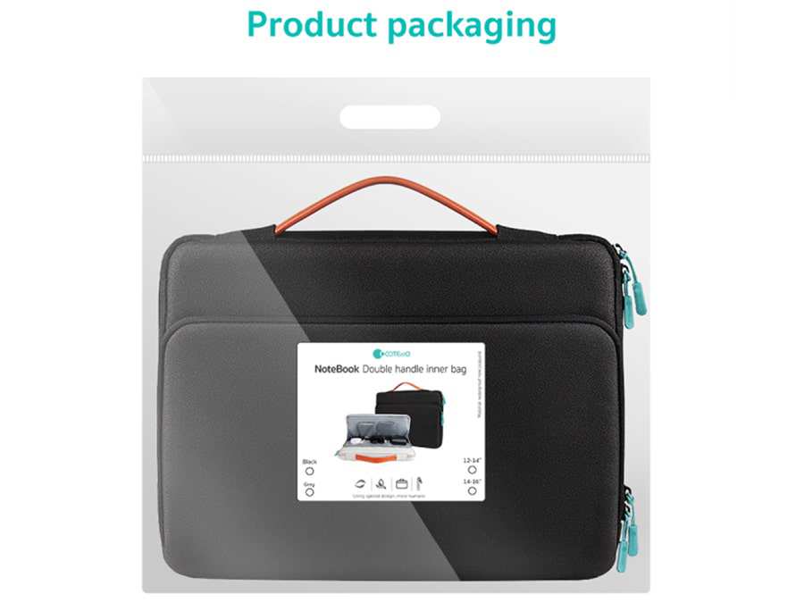 کیف دستی اداری لپ تاپ 12 تا 14 اینچی کوتتسی Coteetci Notebook Double Handle Inner Bag 12-14" 14015-S