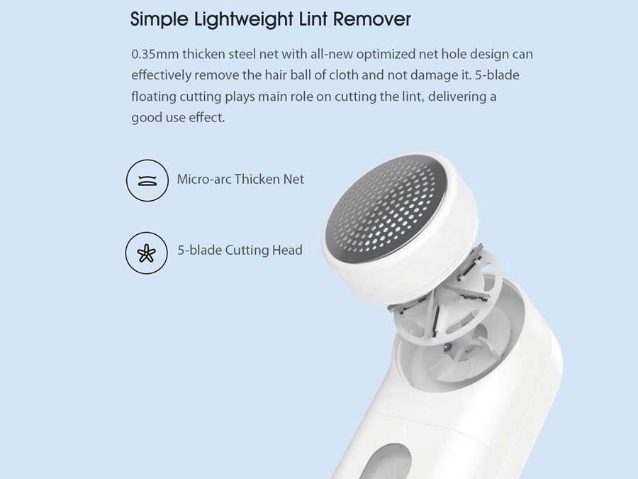 تیغه جایگزین و یدک پرزگیر شیائومی Xiaomi Mijia Pill Remover Replacement Blade MQXJQDT01KL