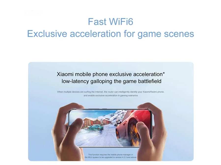 روتر بی سیم دوبانده شیائومی Xiaomi Redmi AX3000 WIFI6 Dual-Band Router RA81