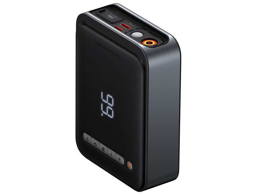جامپاستارتر، کمپرسورباد و پاوربانک 8000 فوق انرژی خودرو بیسوس Baseus super energy 2-in-1 jump starter 1000A BS-CH003 CGCN000001
