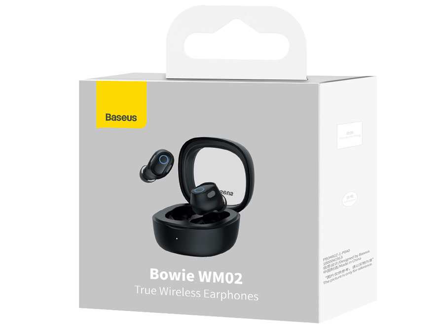هندزفری بلوتوث بیسوس Baseus Bowie WM02 True Wireless Earphones NGTW180101