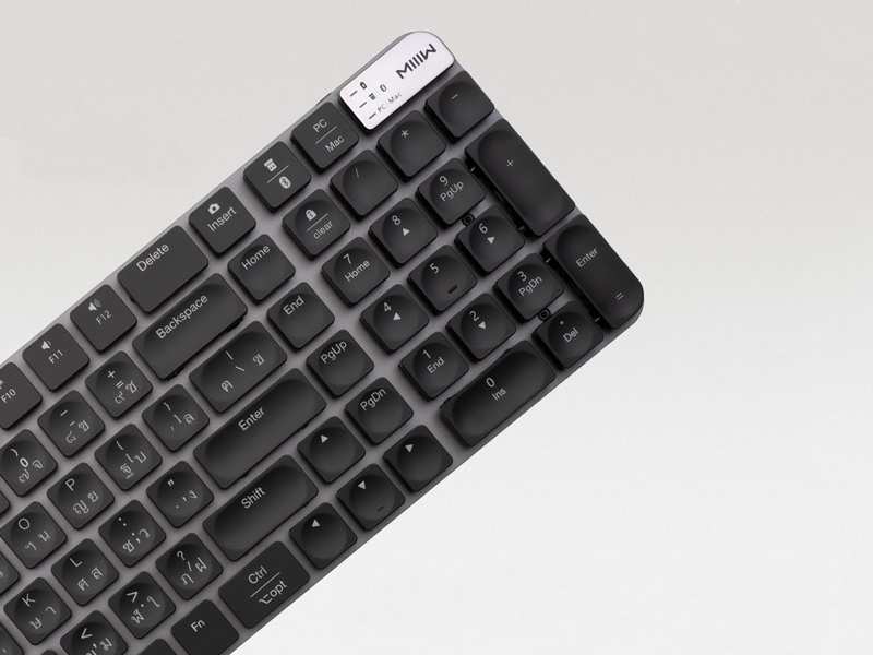 کیبورد بلوتوث مکانیکی دوحالته گیمینگ شیائومی Xiaomi MIIIW MWWMKP01 Wireless Mechanical Keyboard Pro