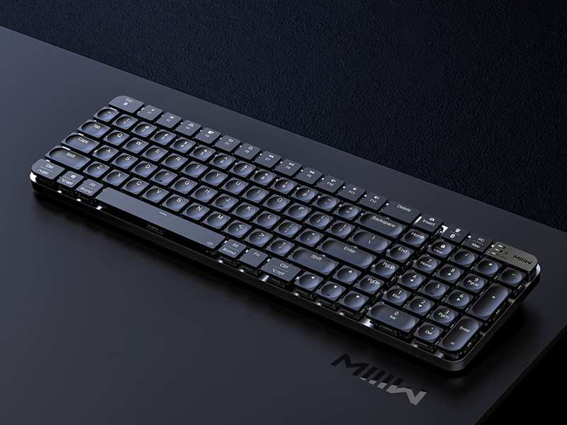 کیبورد بلوتوث مکانیکی دوحالته گیمینگ شیائومی Xiaomi MIIIW MWWMKP01 Wireless Mechanical Keyboard Pro