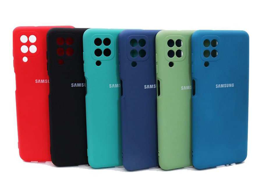 قاب سیلیکونی سامسونگ Samsung Galaxy A12/M12 Silicone Cover