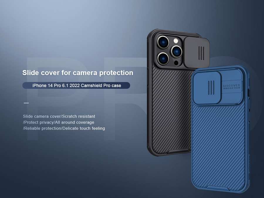 قاب محافظ آیفون 14 پرو نیلکین Nillkin CamShield Pro Apple iPhone 14 Pro Case