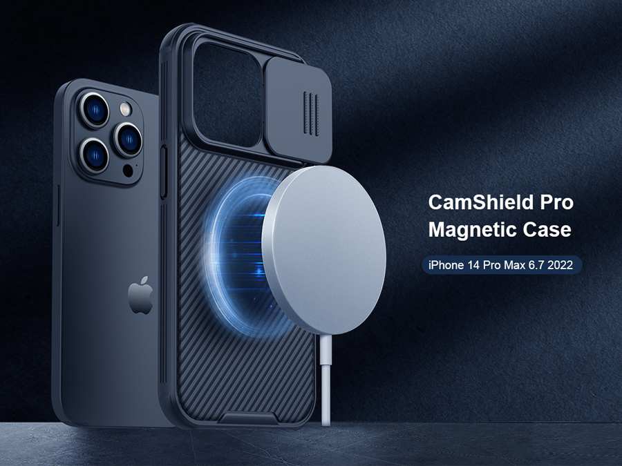 قاب محافظ نیلکین آیفون Nillkin iPhone 14 Pro Max CamShield Pro Magnetic Case