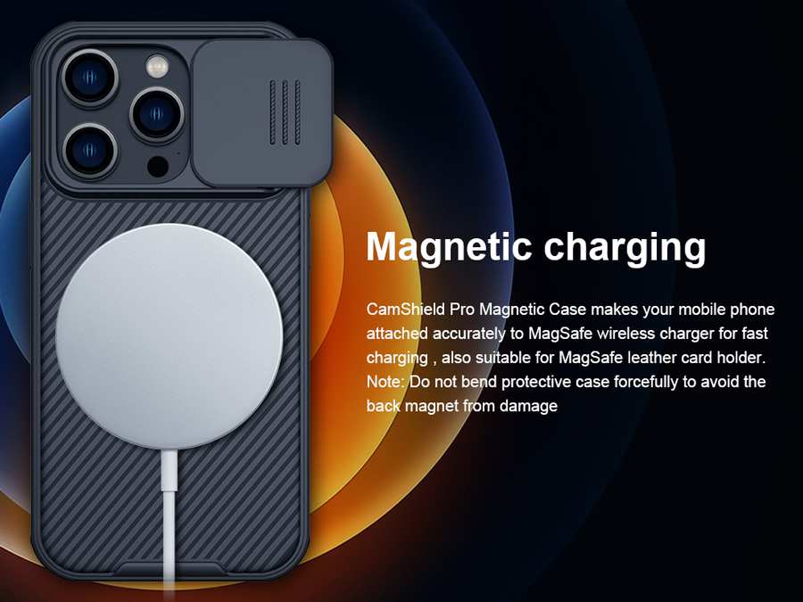 قاب محافظ نیلکین آیفون Nillkin iPhone 14 Pro Max CamShield Pro Magnetic Case