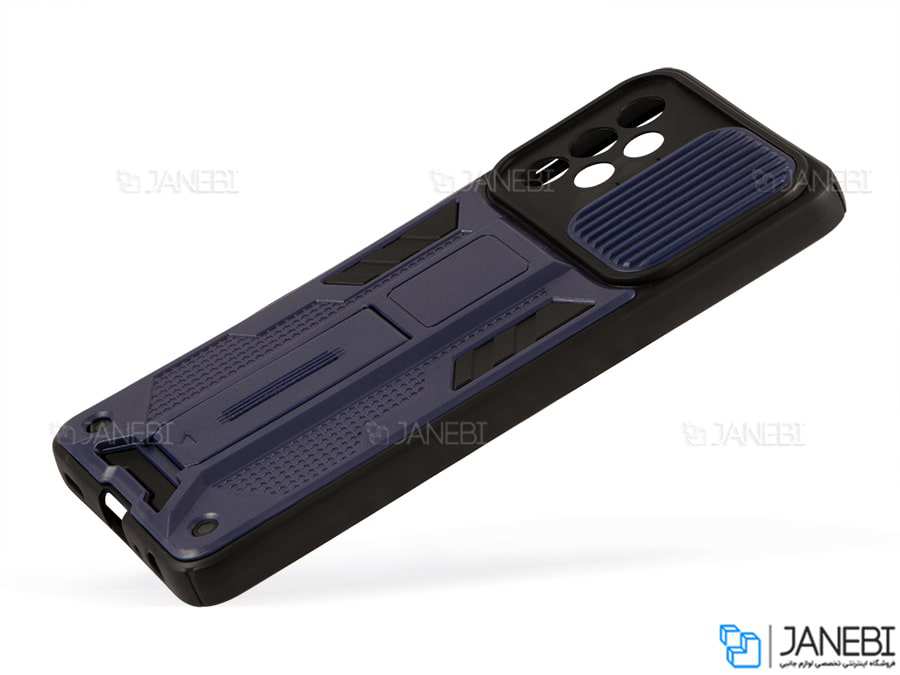 قاب محافظ لنز و استند دار سامسونگ Samsung Galaxy A52 Slide Camera & Stand Case