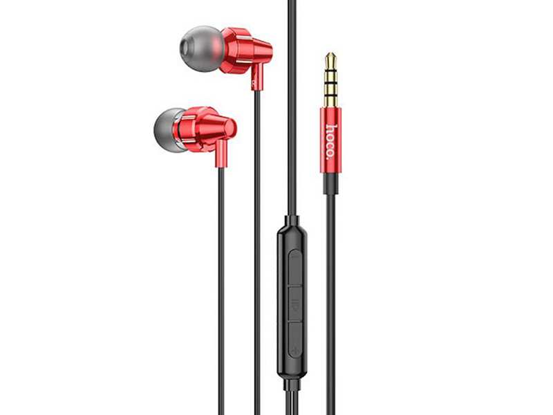 هندزفری سیمی جک 3.5 هوکو Hoco Wired earphones 3.5mm M90 Delight with mic - تصویر 11