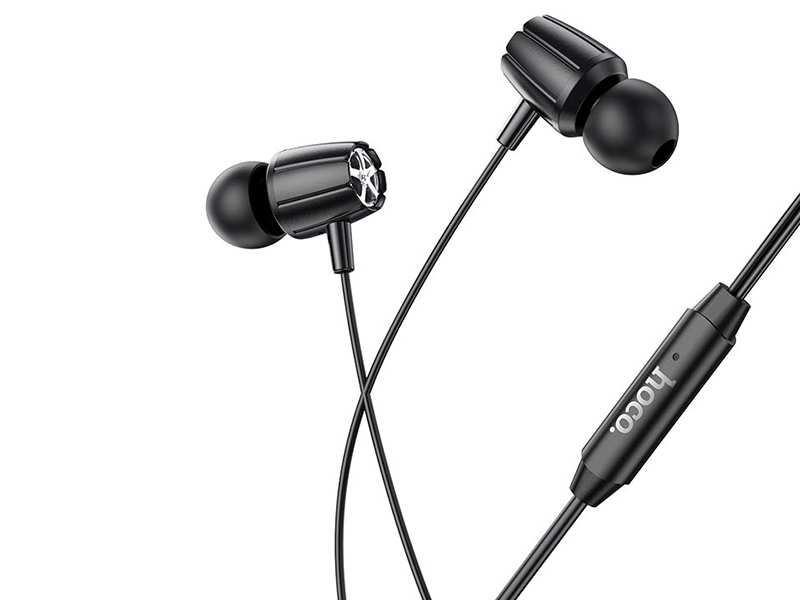 هندزفری سیمی با جک 3.5 میلیمتری هوکو Hoco Wired earphones 3.5mm M88 Graceful with mic