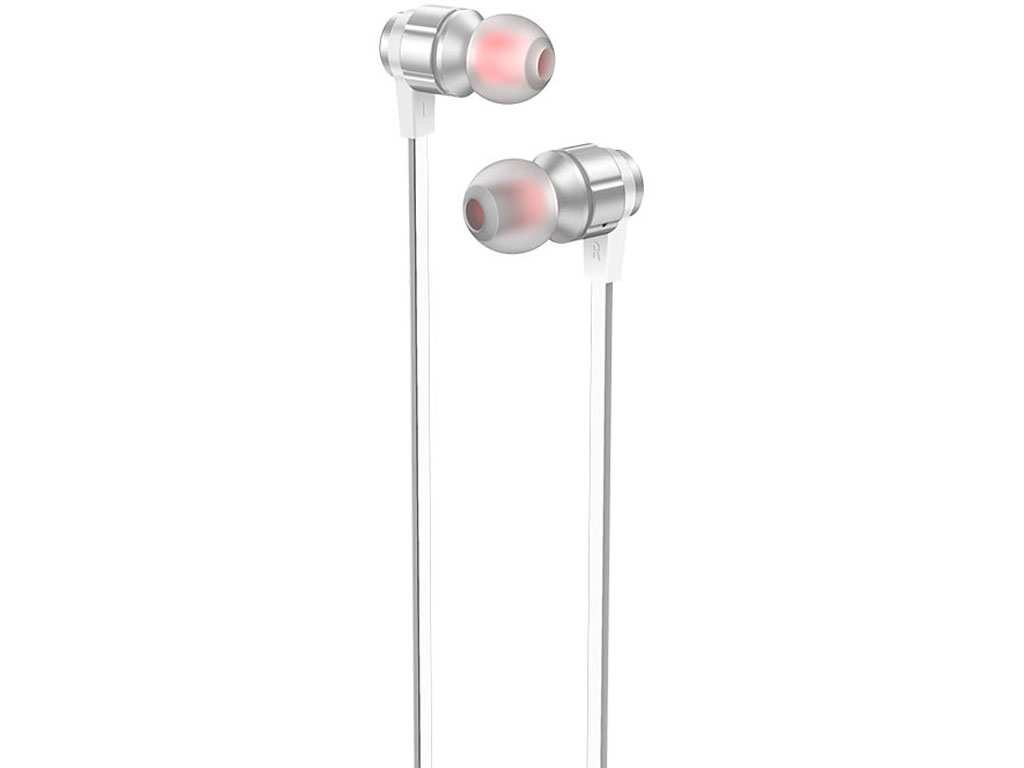 هندزفری سیمی با جک 3.5 میلیمتری هوکو Hoco Wired earphones 3.5mm M85 Platinum with mic