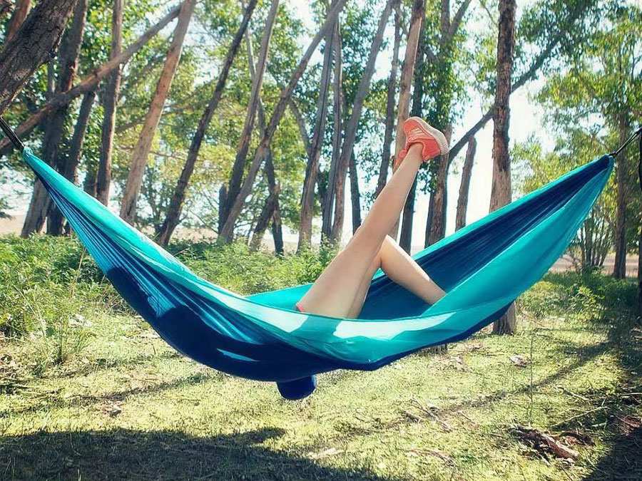 تخت آویز دو نفره درختی شیائومی Xiaomi HW070102 ZaoFeng Parachute Cloth