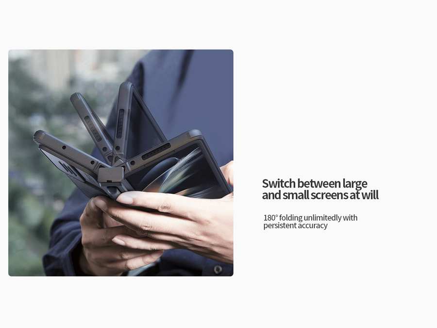 قاب محافظ سامسونگ گلکسی زد فولد 4 نیلکین Nillkin CamShield Pro Samsung Galaxy Z Fold 4 5g Case