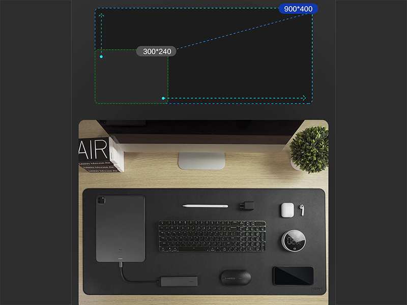 پد ماوس گیمینگ بزرگ شیائومی Mouse pad Xiaomi MiiiW 900*400mm MWMLV01